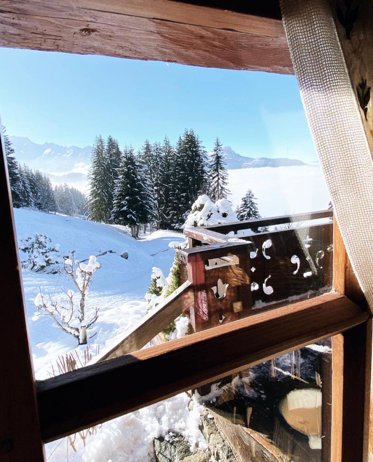 Hotel La Ferme Des Vonezins Thônes Esterno foto