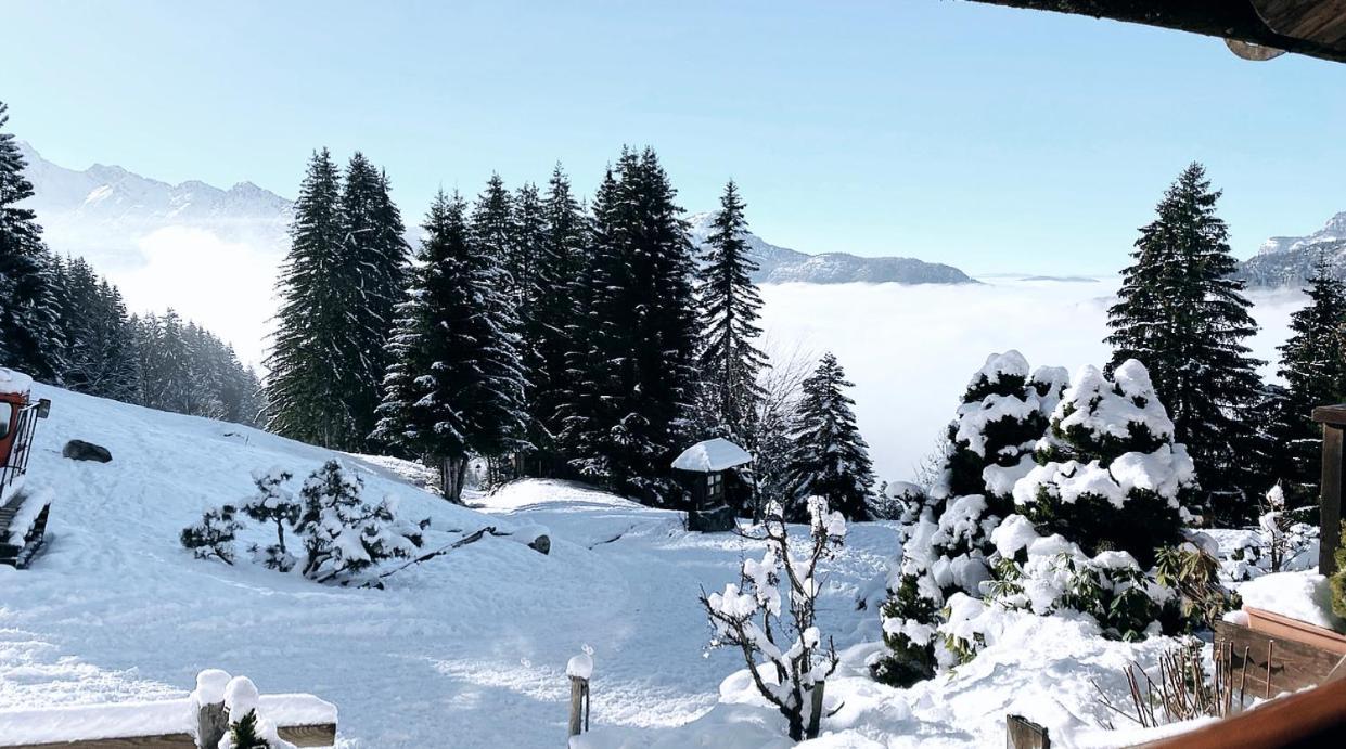 Hotel La Ferme Des Vonezins Thônes Esterno foto